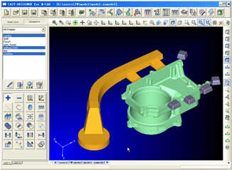NESTech can provide services in Gating system design for Gravity casting