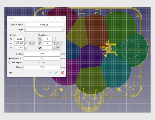 Nozzle design & layout
